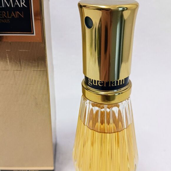 VNT 1983 Guerlain Shalimar Bottle w Box Spray Cologne 2.5 OZ 75 ml Full Collect - Picture 4 of 15